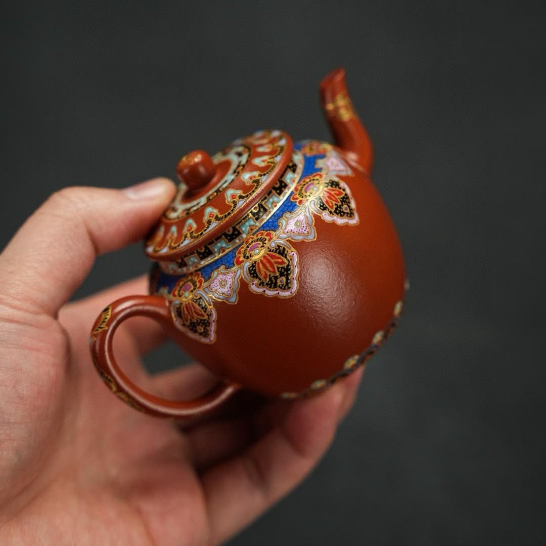 Gong Deng 150cc - Yixing Handmade Teapot - zycs_China