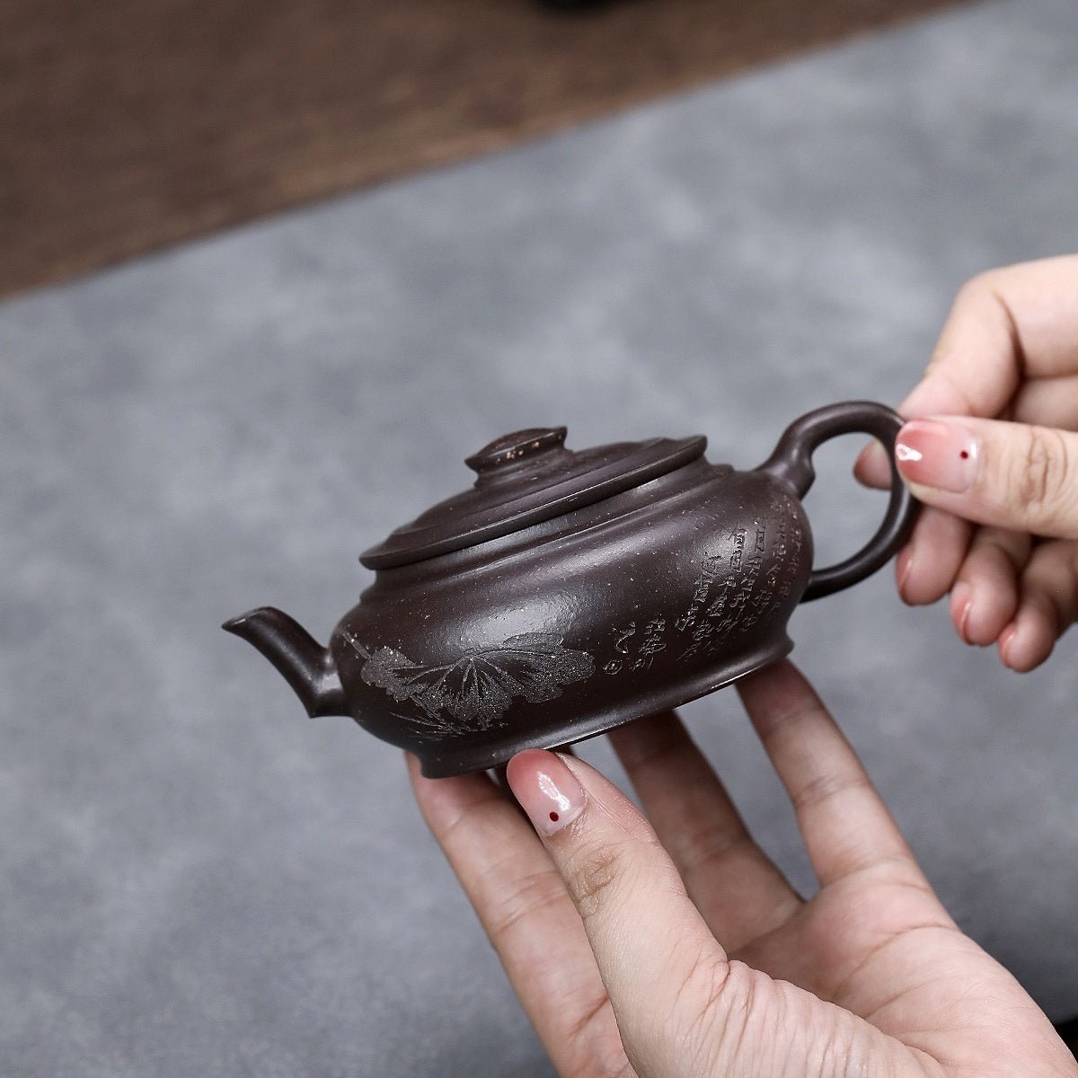 Gong Deng 150cc - Yixing Handmade Teapot - zycs_China