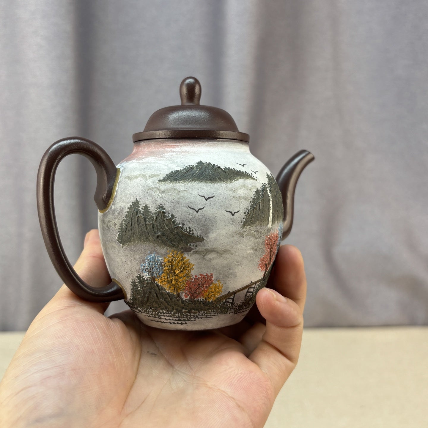 Gong Deng 260cc - Yixing Handmade Teapot - zycs_China
