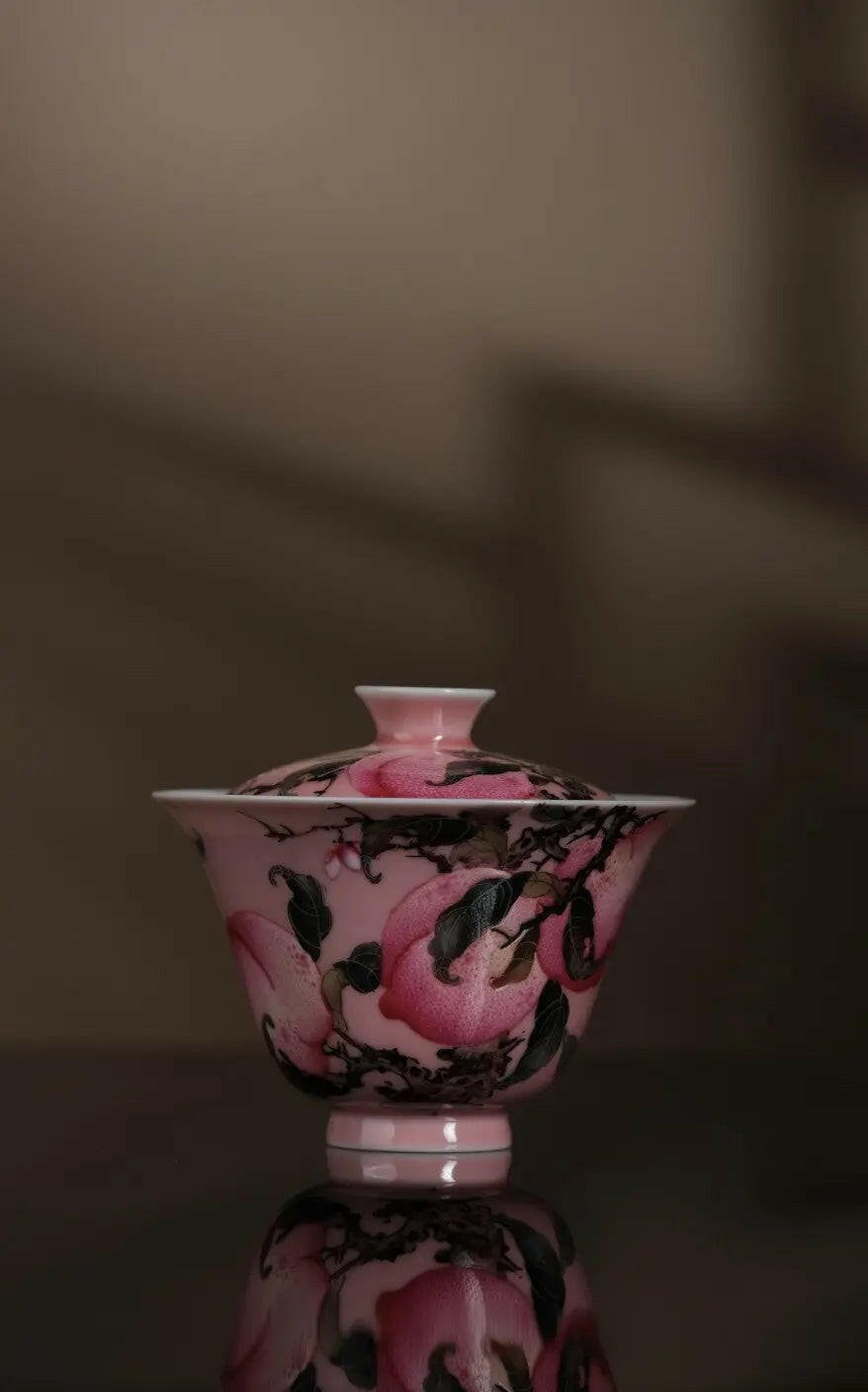 Gong Fen Wu Tao - Jing De Zhen Porcelain Gaiwan - zycs_China - tea - teapot