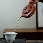 Gu You Hua Ting 175cc - Yixing Handmade Teapot - zycs_China