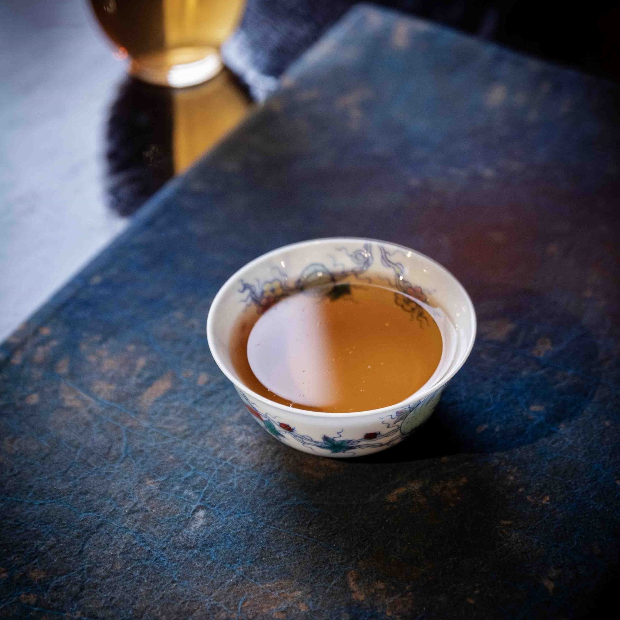 Gua Die Mian Mian 110cc - Jing De Zhen Porcelain Gaiwan - zycs_China