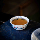 Gua Die Mian Mian 110cc - Jing De Zhen Porcelain Gaiwan - zycs_China