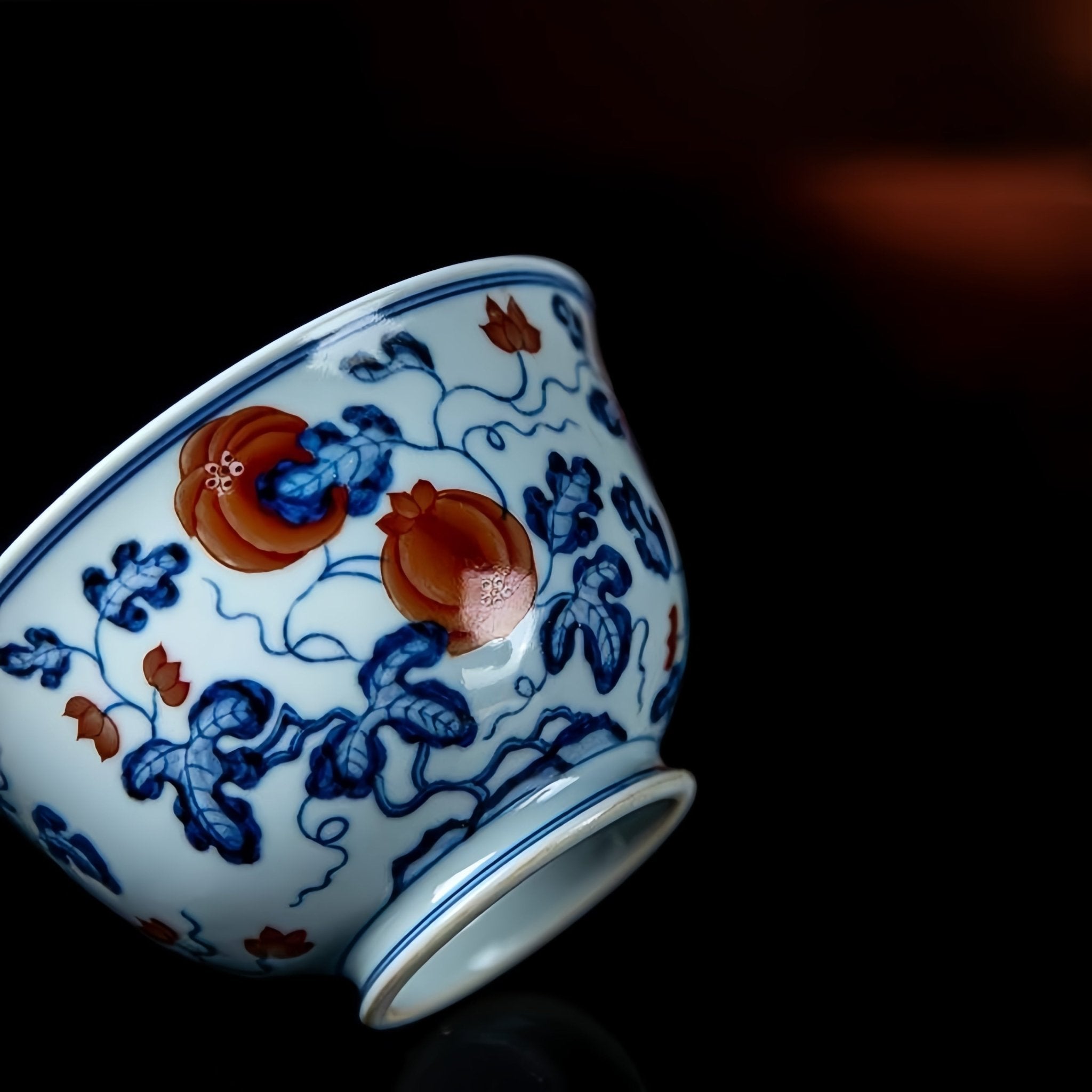 Gua Die Mian Mian 150cc - Jing De Zhen Porcelain Gaiwan - zycs_China