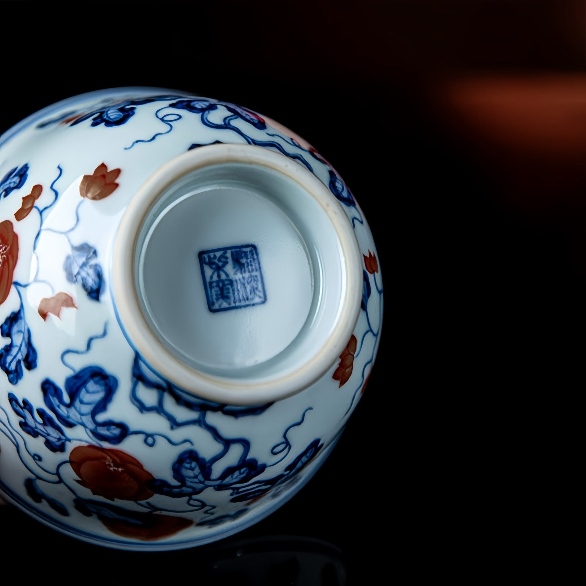 Gua Die Mian Mian 150cc - Jing De Zhen Porcelain Gaiwan - zycs_China