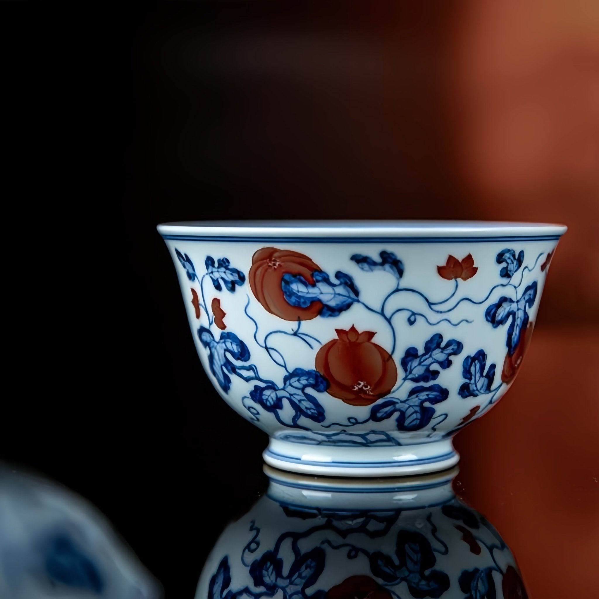 Gua Die Mian Mian 150cc - Jing De Zhen Porcelain Gaiwan - zycs_China