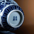 Gua Die Mian Mian 175cc - Jing De Zhen Porcelain Gaiwan - zycs_China