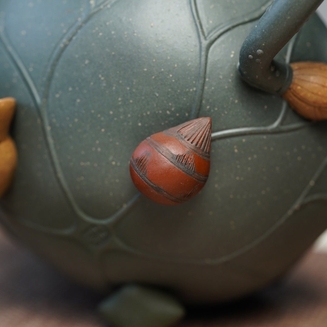 Gua Gua Lai Cai 320cc - Yixing Handmade Teapot - zycs_China