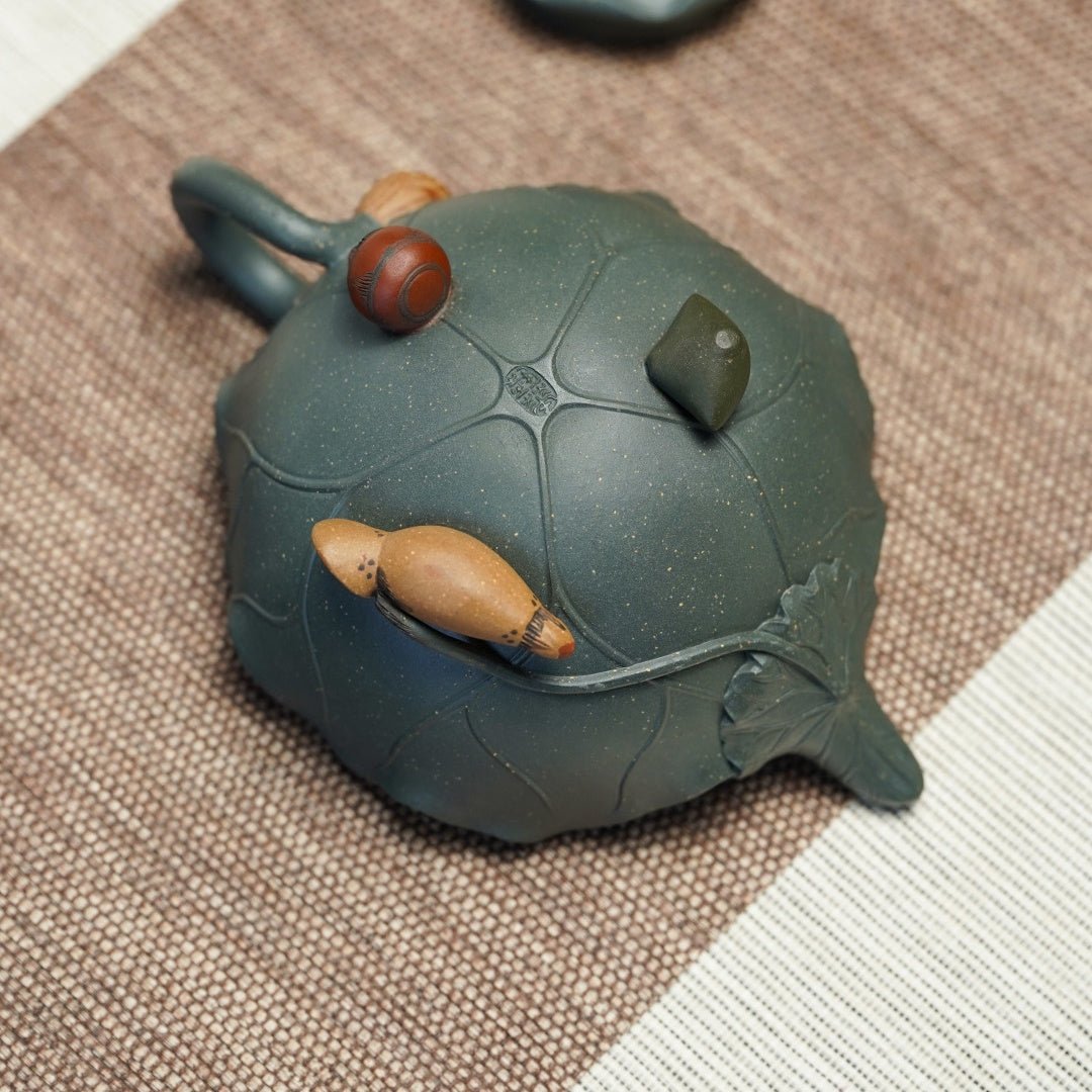 Gua Gua Lai Cai 320cc - Yixing Handmade Teapot - zycs_China
