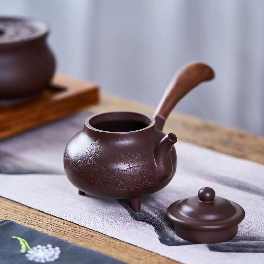 Guan Cang Hai 230cc - Yixing Handmade Teapot - zycs_China