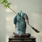 Guan Gong - Zisha Sculpture - zycs_China