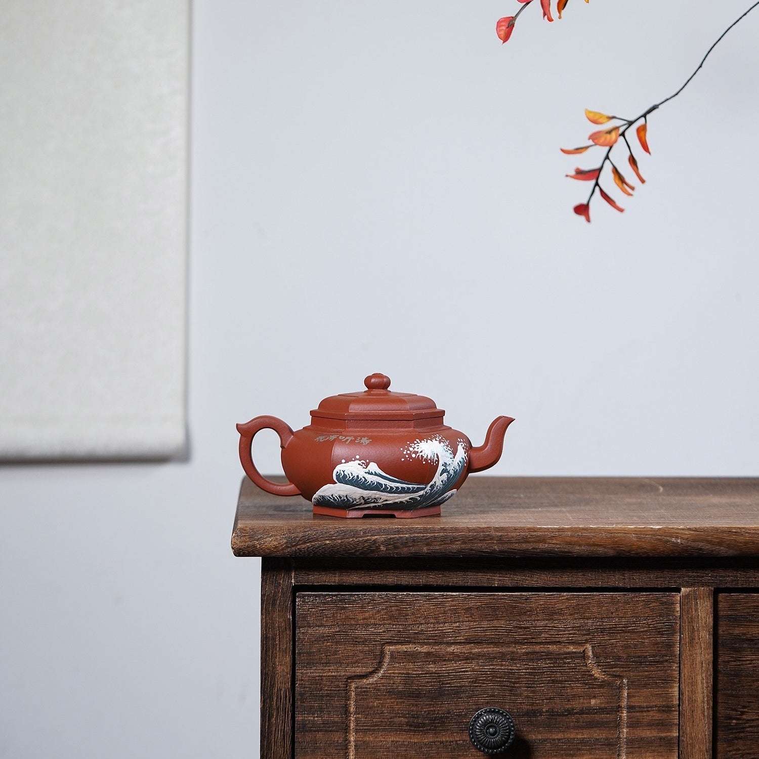 Guan Hai Ting Tao 200cc - Yixing Handmade Teapot - zycs_China