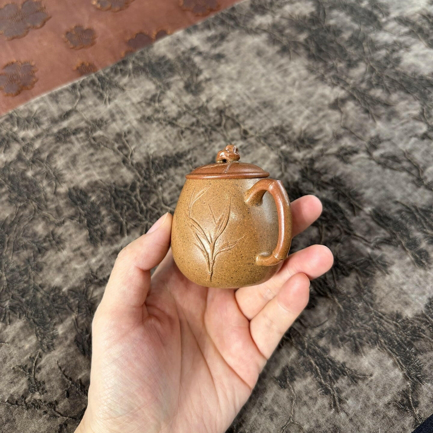 Guan Lan 95cc - Yixing Handmade Teapot - zycs_China