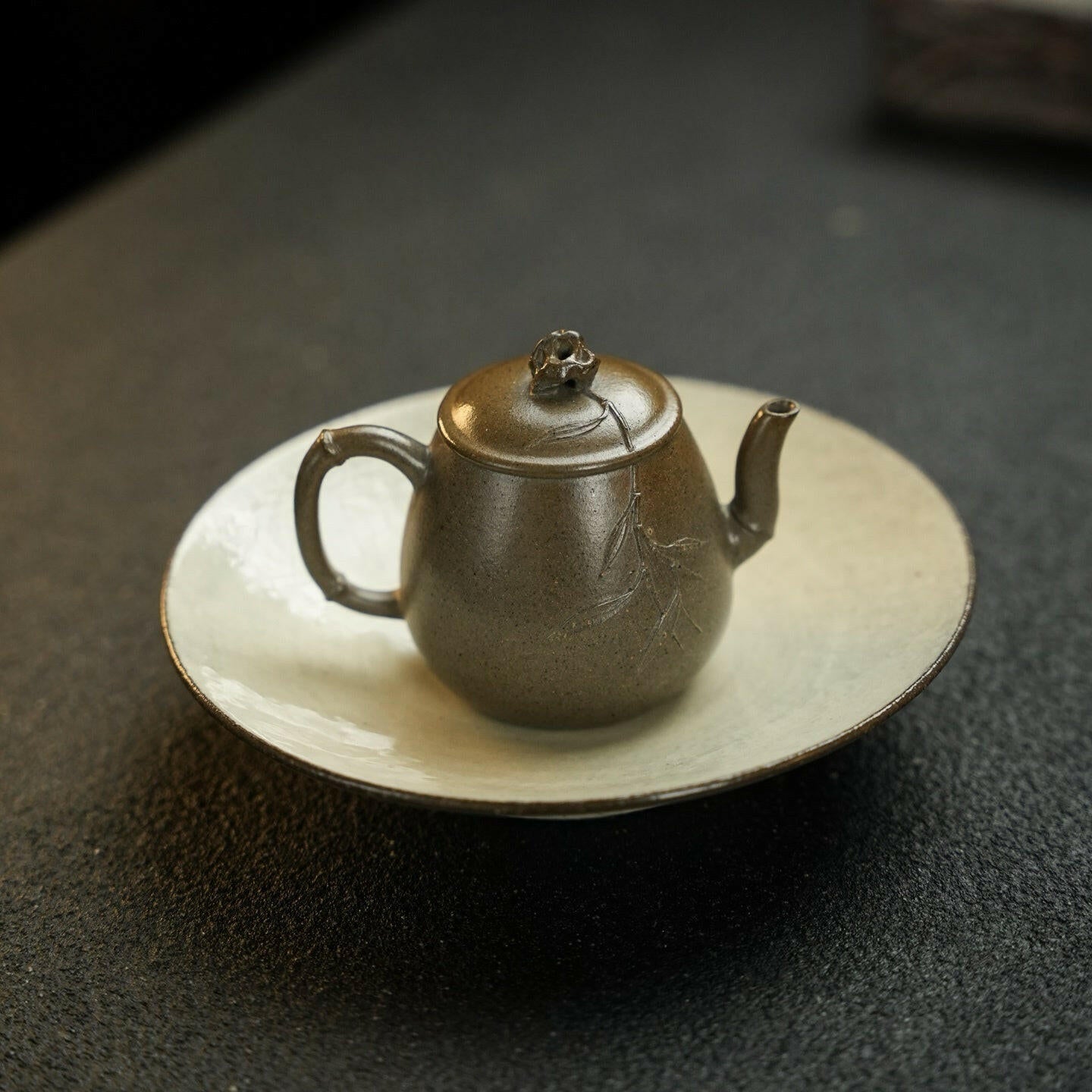 Guan Lan 95cc - Yixing Handmade Teapot - zycs_China