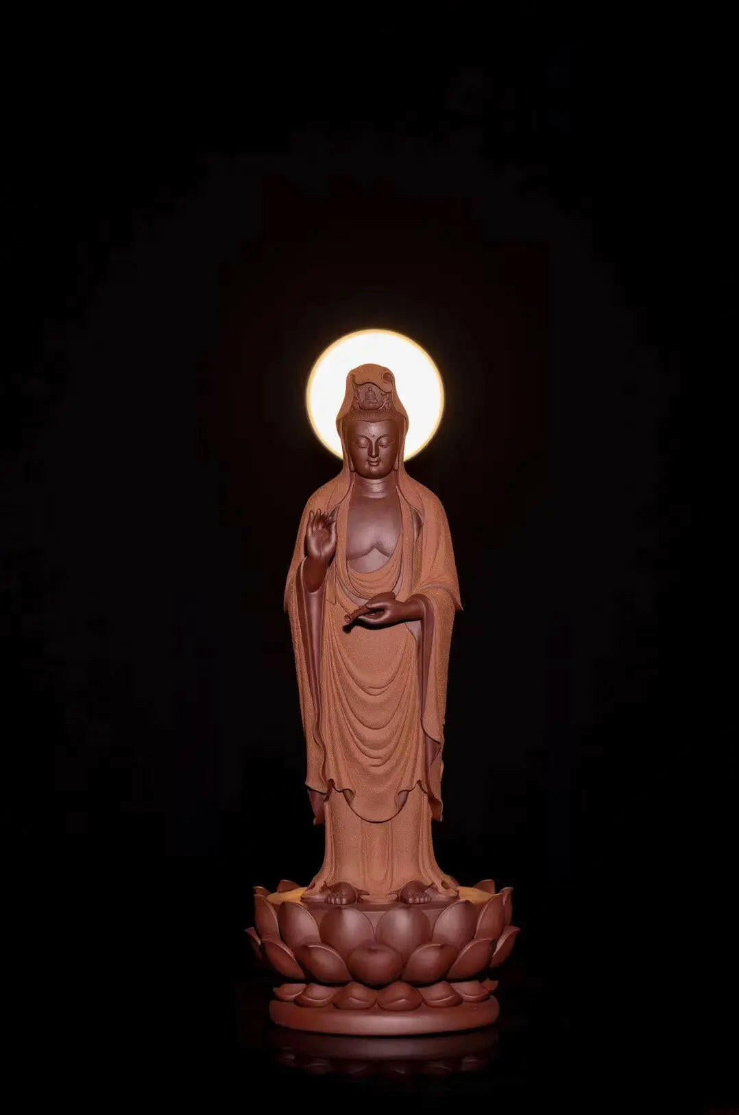 Guan Shi Yin - Yixing Handmade Statue - zycs_China - tea - teapot