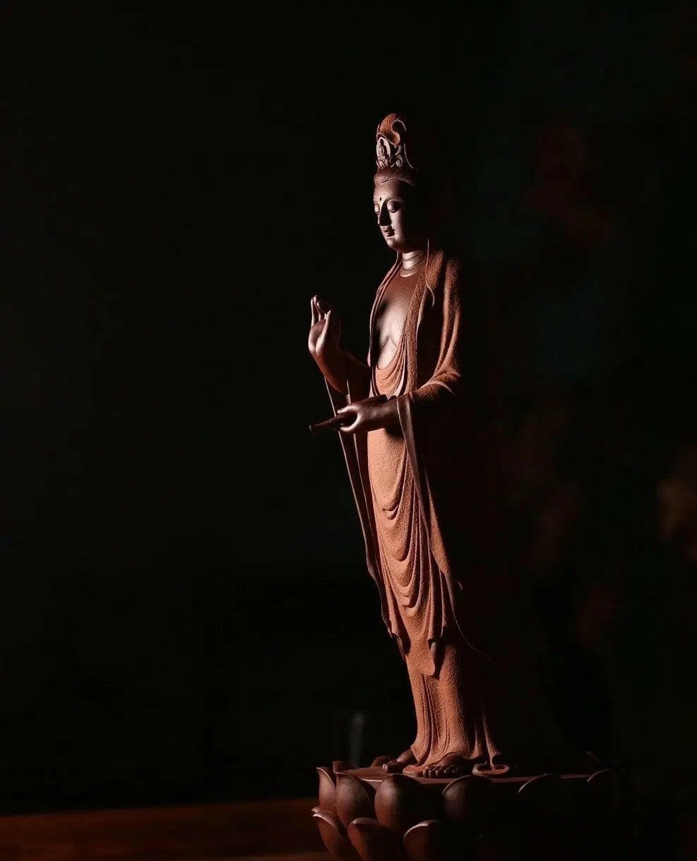 Guan Shi Yin - Yixing Handmade Statue - zycs_China - tea - teapot