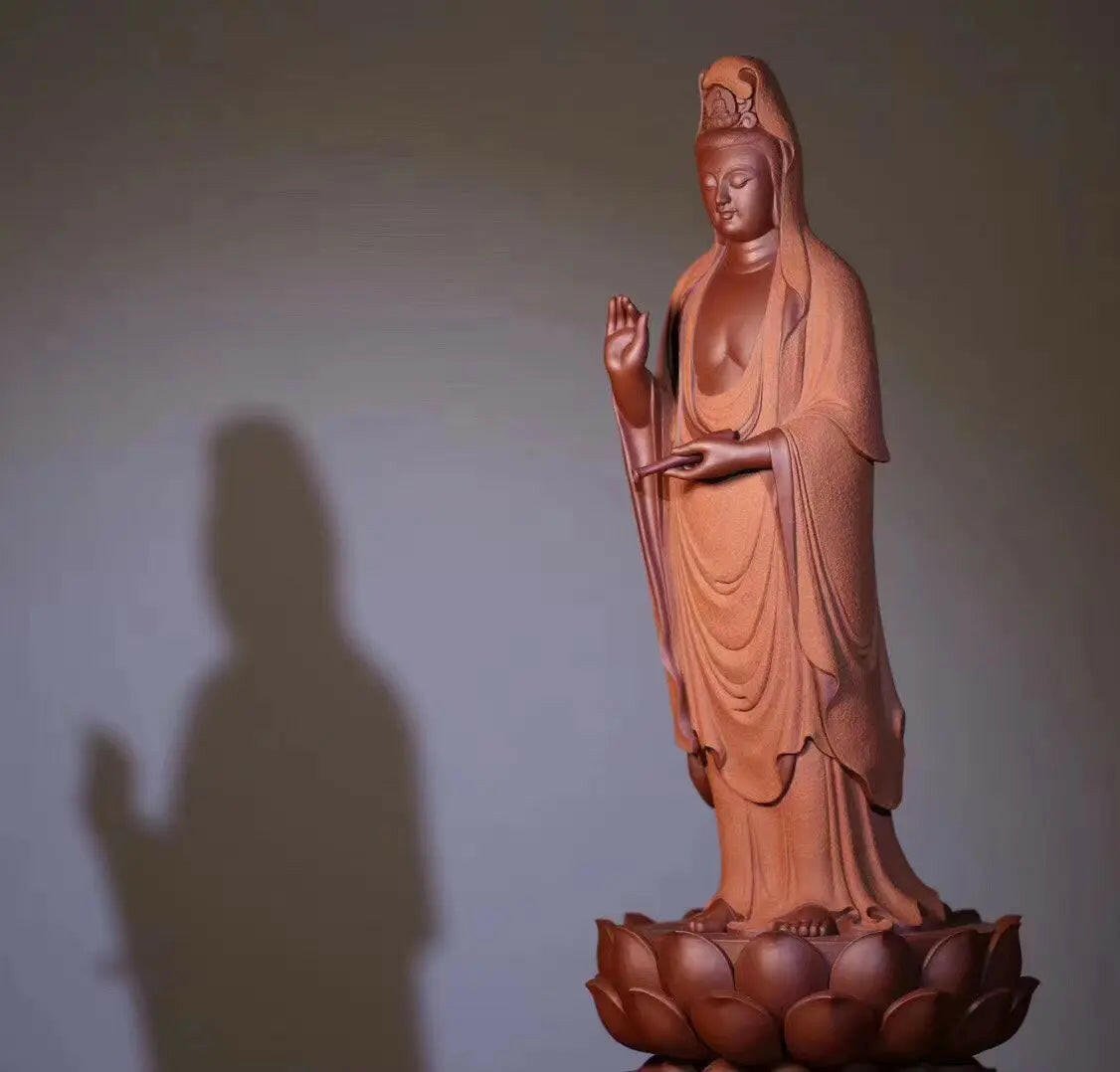 Guan Shi Yin - Yixing Handmade Statue - zycs_China - tea - teapot