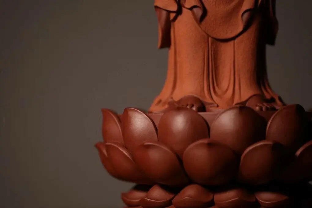 Guan Shi Yin - Yixing Handmade Statue - zycs_China - tea - teapot