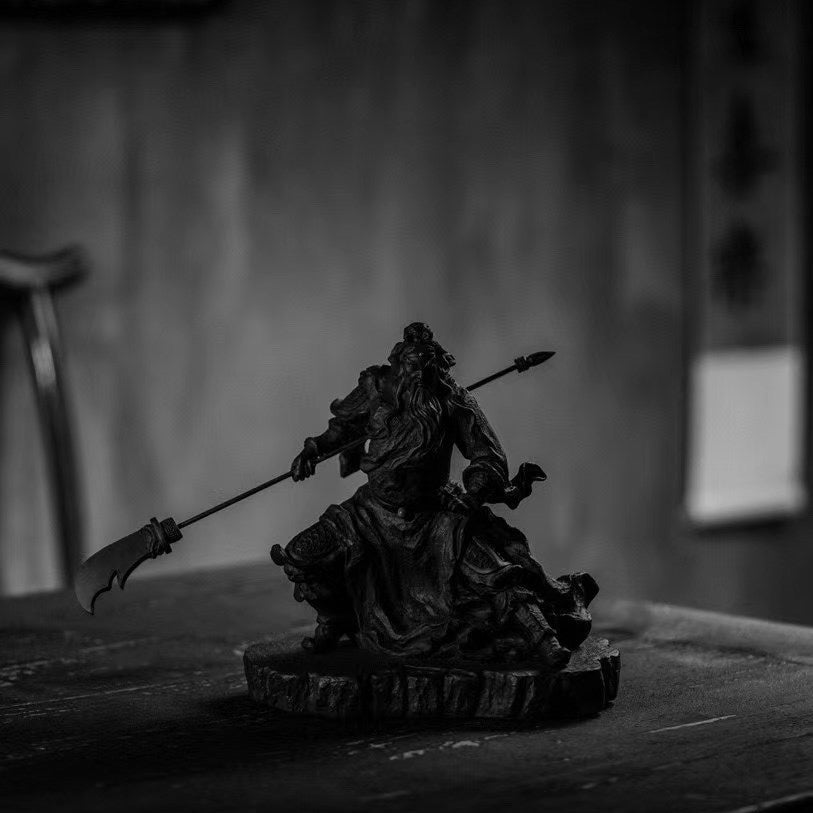 Guan Yu - Zisha Sculpture - zycs_China
