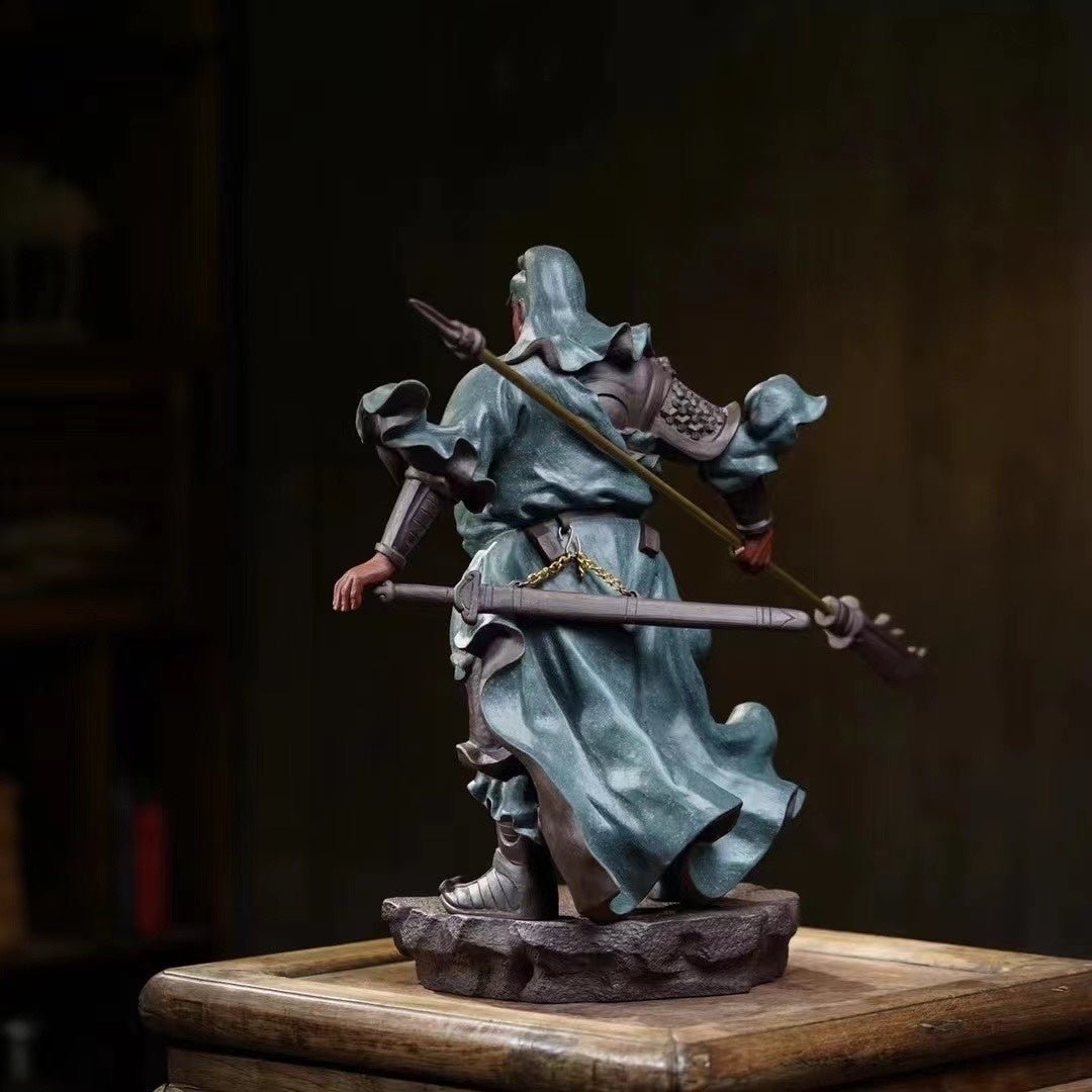 Guan Yu - Zisha Sculpture - zycs_China