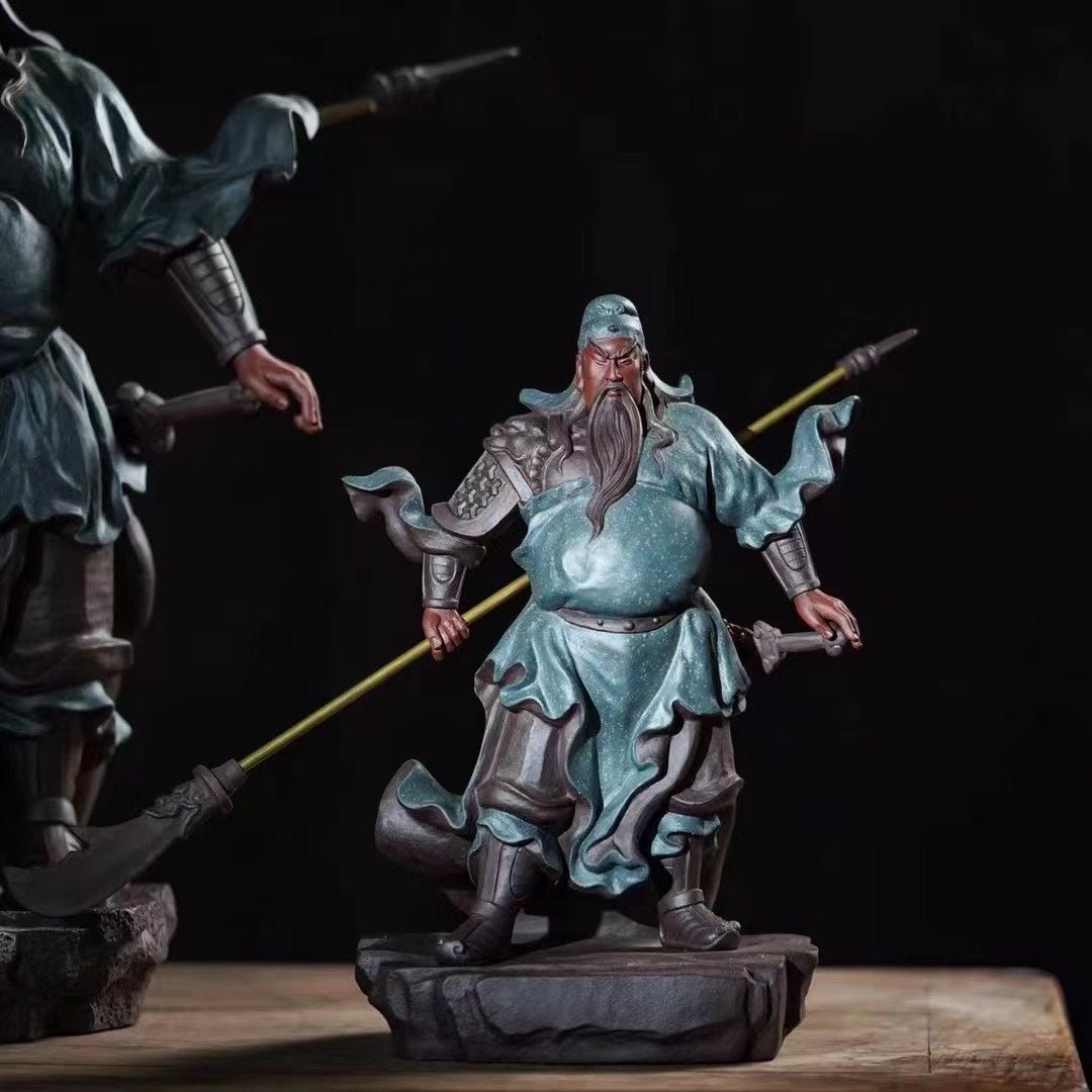 Guan Yu - Zisha Sculpture - zycs_China