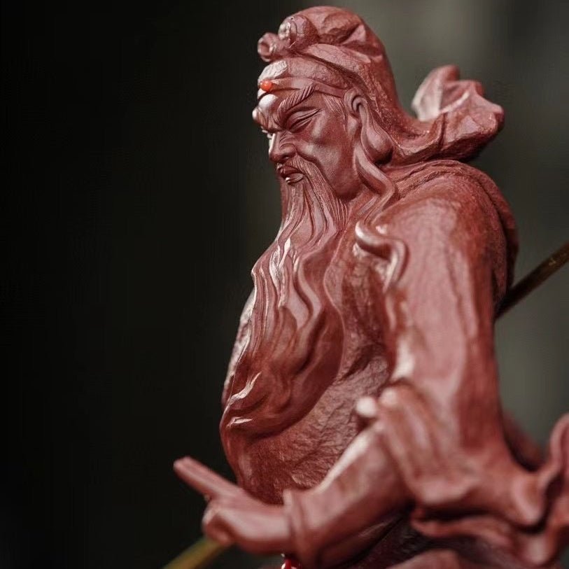 Guan Yu - Zisha Sculpture - zycs_China