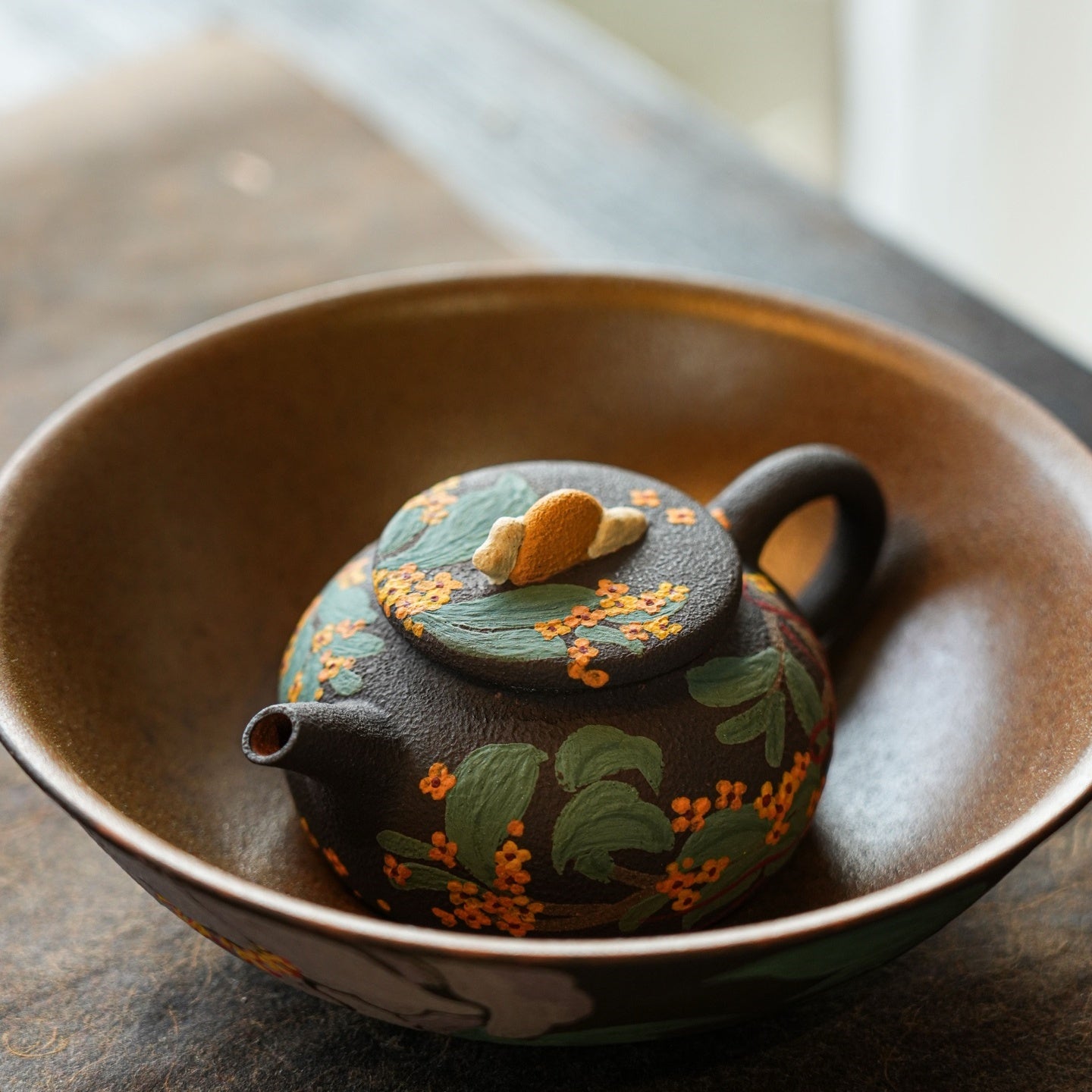 Gui Hua Hu 130cc - Yixing Handmade Teapot - zycs_China