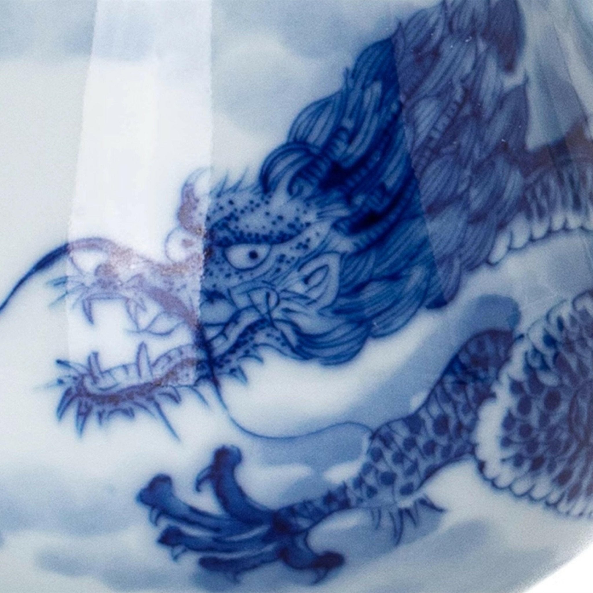 Guo Qiang Yun Hai Teng Long - Jing De Zhen Porcelain Teapot - zycs_China