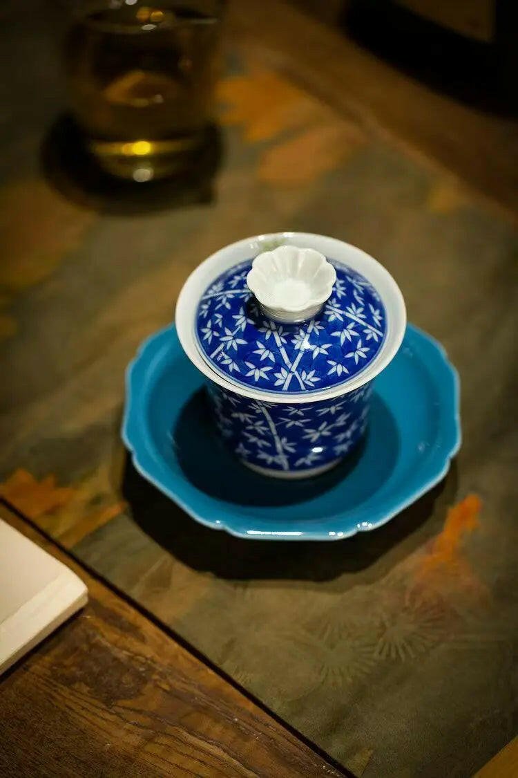 Guo Qiang Zhu - Jing De Zhen Porcelain Gaiwan - zycs_China - tea - teapot