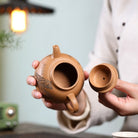 Guo Qiao Bian Fu 180cc - Yixing Handmade Teapot - zycs_China - tea - teapot