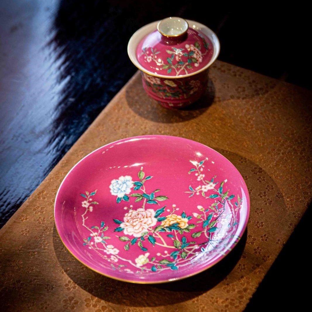 Guo Se Tian Xiang - Jing De Zhen Porcelain Gaiwan - zycs_China