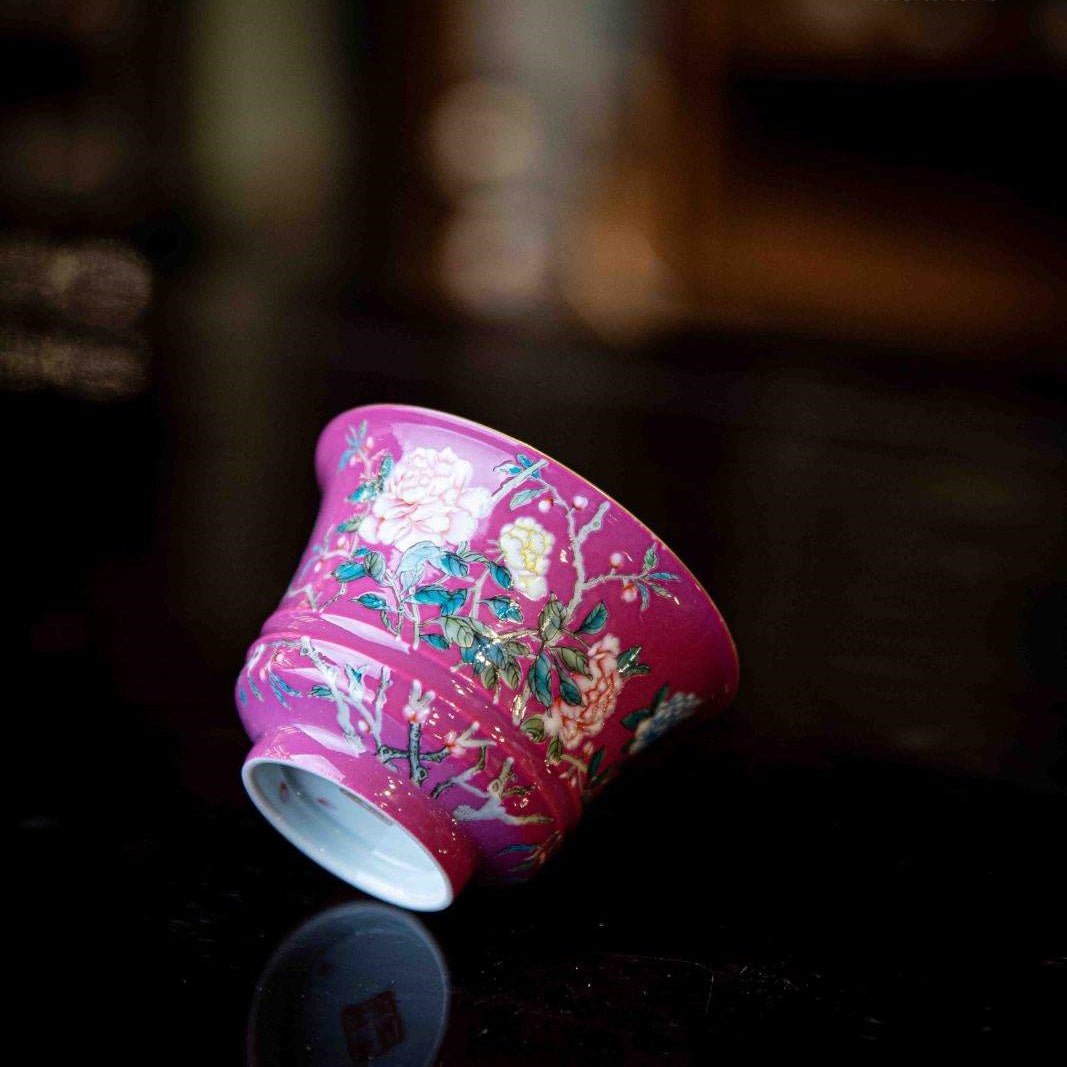 Guo Se Tian Xiang - Jing De Zhen Porcelain Gaiwan - zycs_China