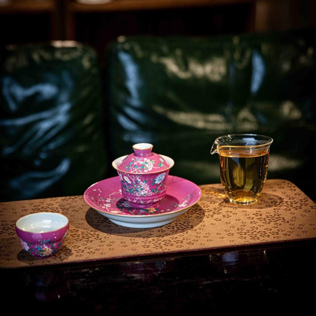 Guo Se Tian Xiang - Jing De Zhen Porcelain Gaiwan - zycs_China