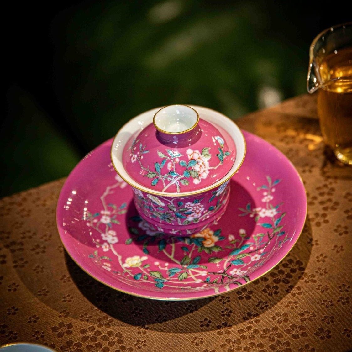 Guo Se Tian Xiang - Jing De Zhen Porcelain Gaiwan - zycs_China