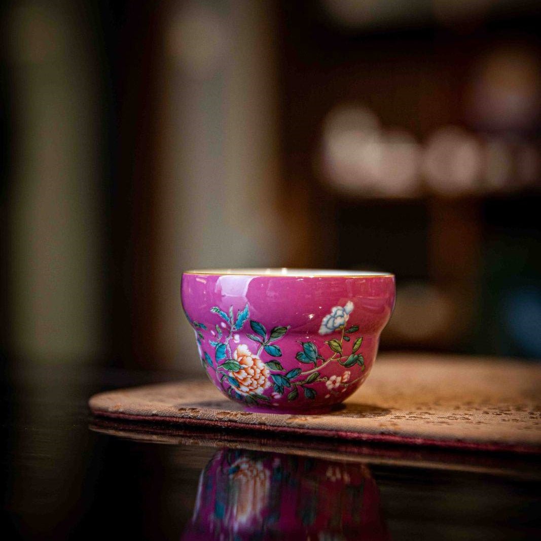 Guo Se Tian Xiang - Jing De Zhen Porcelain Gaiwan - zycs_China