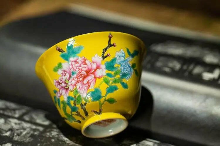 Guo Se Tian Xiang - Jing De Zhen Porcelain Gaiwan - zycs_China