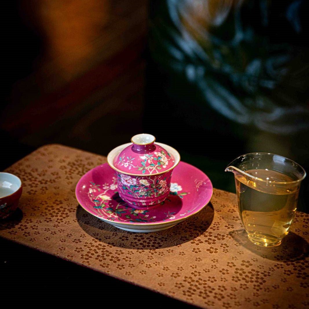 Guo Se Tian Xiang - Jing De Zhen Porcelain Gaiwan - zycs_China