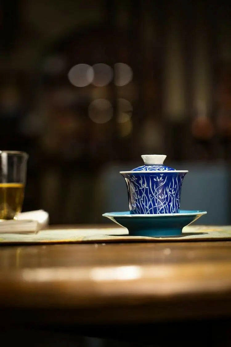 Hai Cao - Jing De Zhen Porcelain Gaiwan - zycs_China