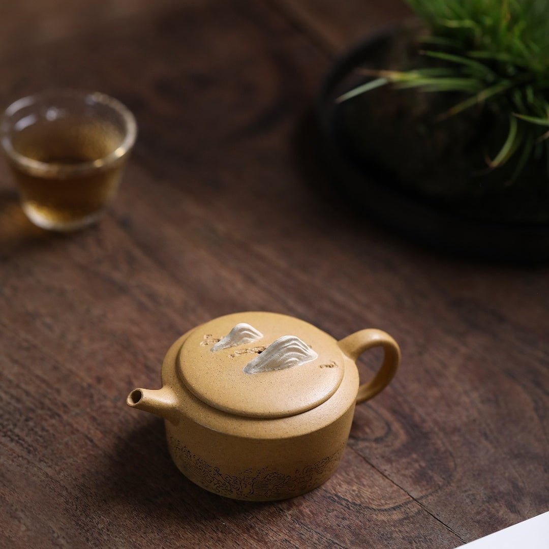 Hai Shi Shan Meng 140cc - Yixing Handmade Teapot - zycs_China
