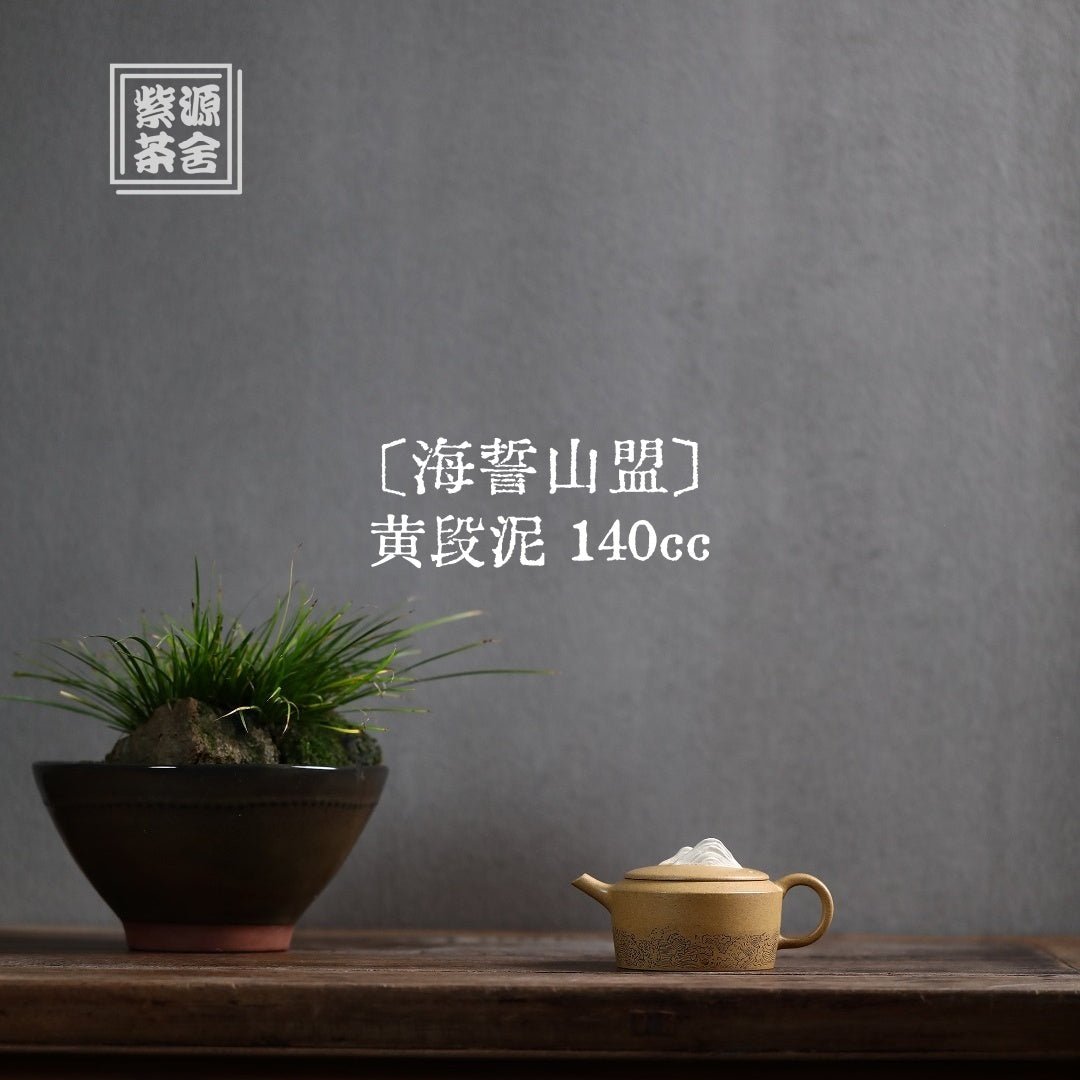 Hai Shi Shan Meng 140cc - Yixing Handmade Teapot - zycs_China