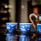 Hai Shou 110cc - Jing De Zhen Porcelain Gaiwan - zycs_China