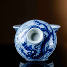 Hai Shui Long Wen 100cc - Jing De Zhen Porcelain Gaiwan - zycs_China
