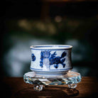 Hai Shui Qi Lin 100cc - Jing De Zhen Porcelain Gaiwan - zycs_China