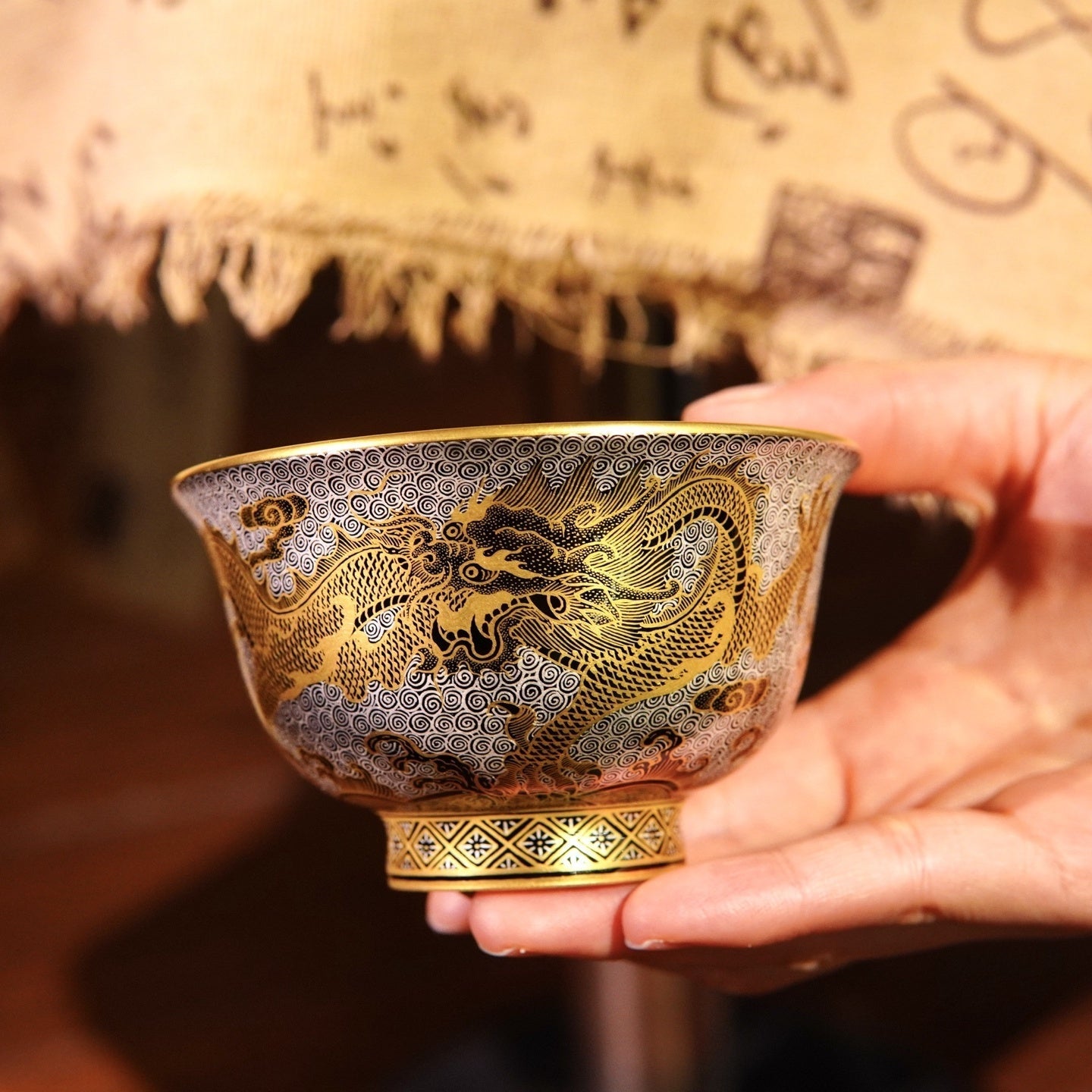 Hai Shui Wu Long - Jing De Zhen Porcelain Teacup - zycs_China