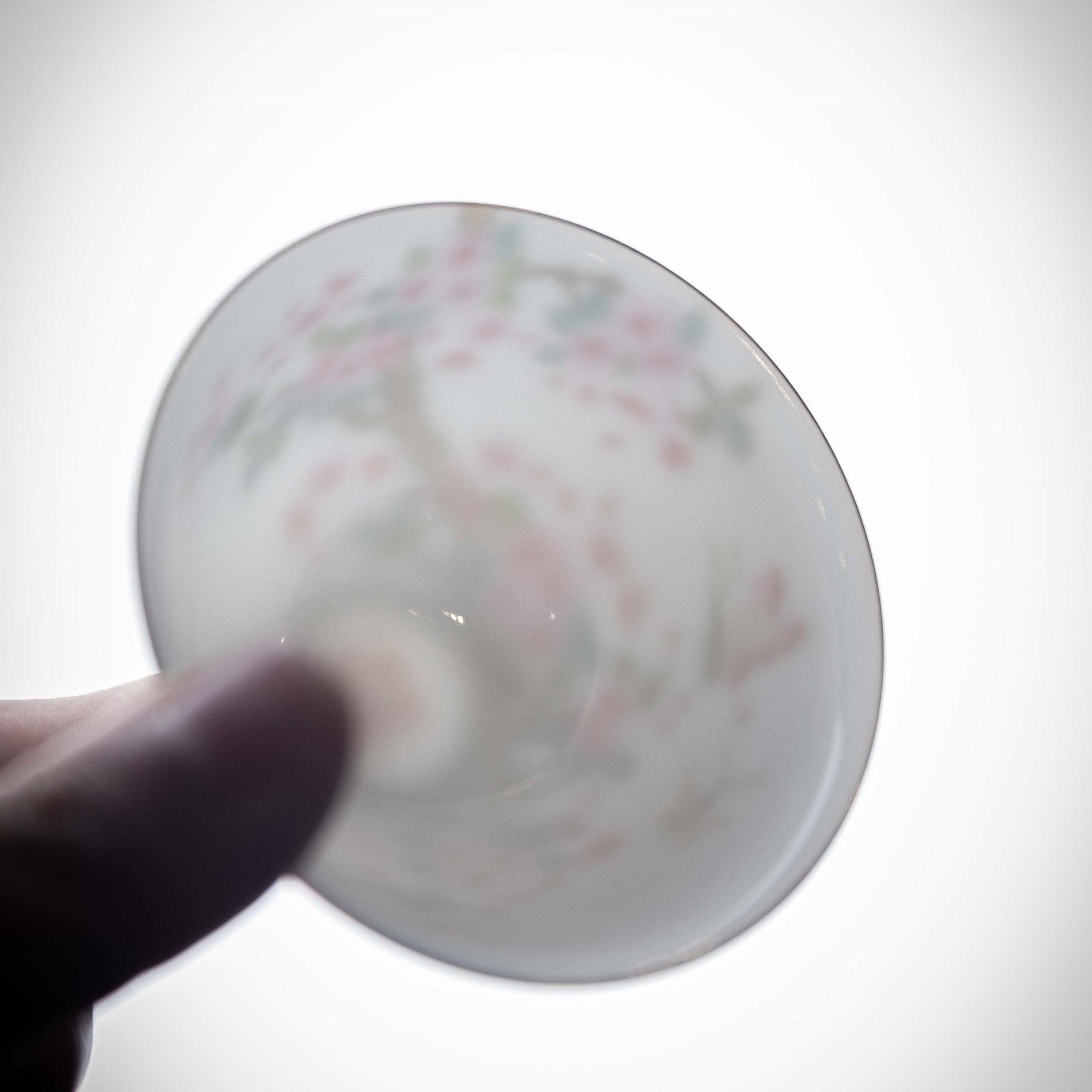 Hai Tang Hua 110cc - Jing De Zhen Porcelain Gaiwan - zycs_China