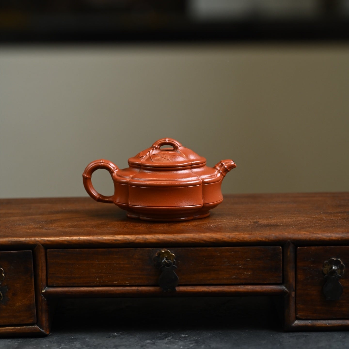 Hai Tang Zhu 120cc - Yixing Handmade Teapot - zycs_China