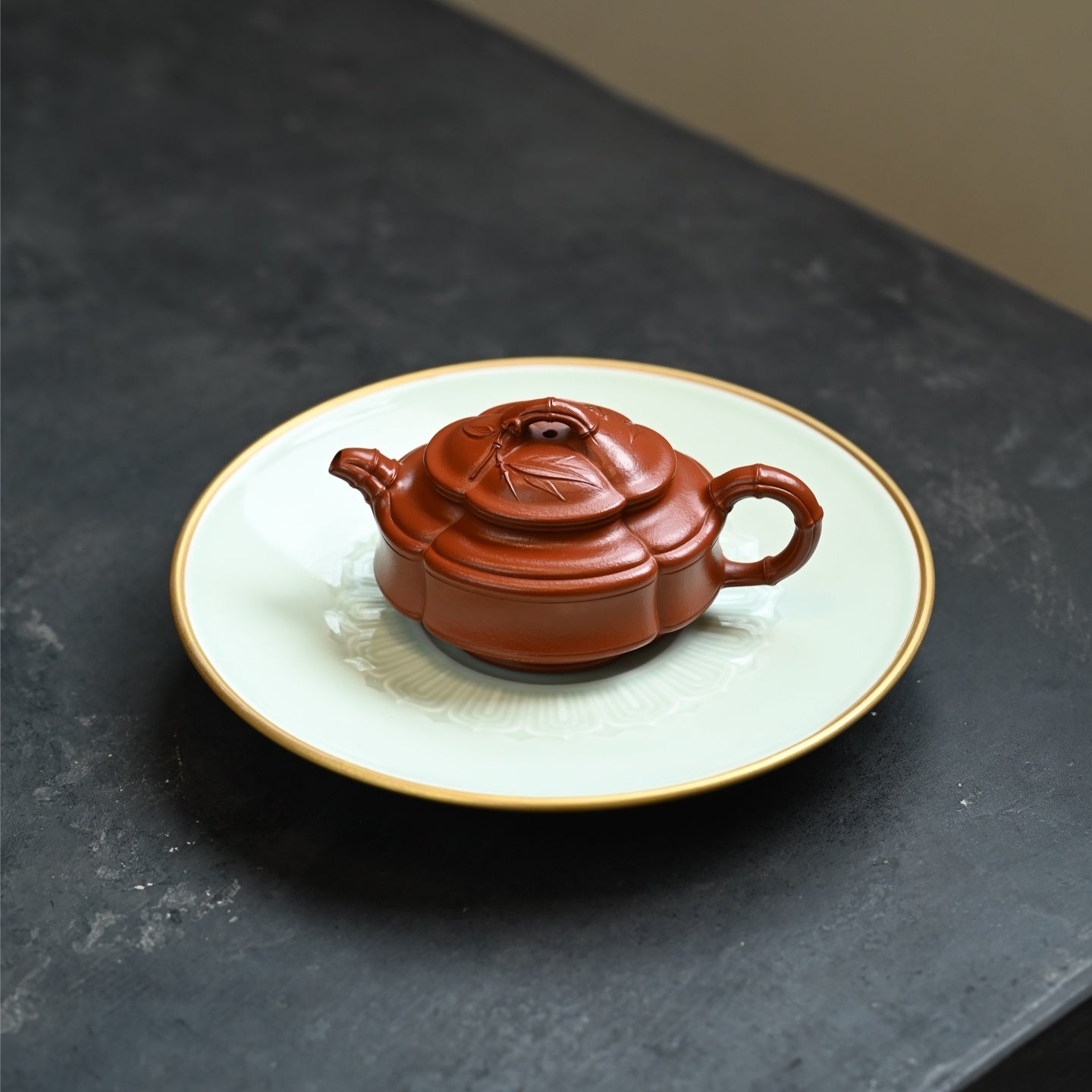 Hai Tang Zhu 120cc - Yixing Handmade Teapot - zycs_China