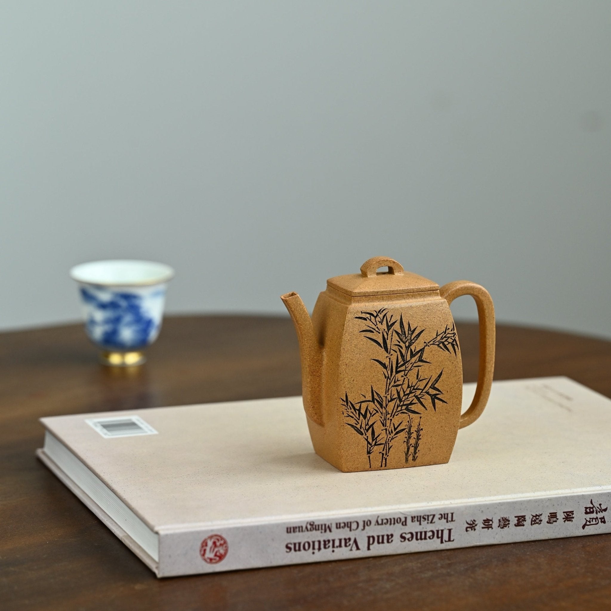 Han Fang 180cc - Yixing Handmade Teapot - zycs_China