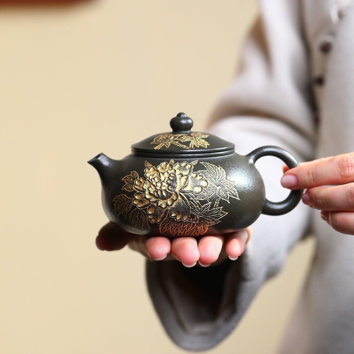 Han Jiang 230cc - Yixing Handmade Teapot - zycs_China
