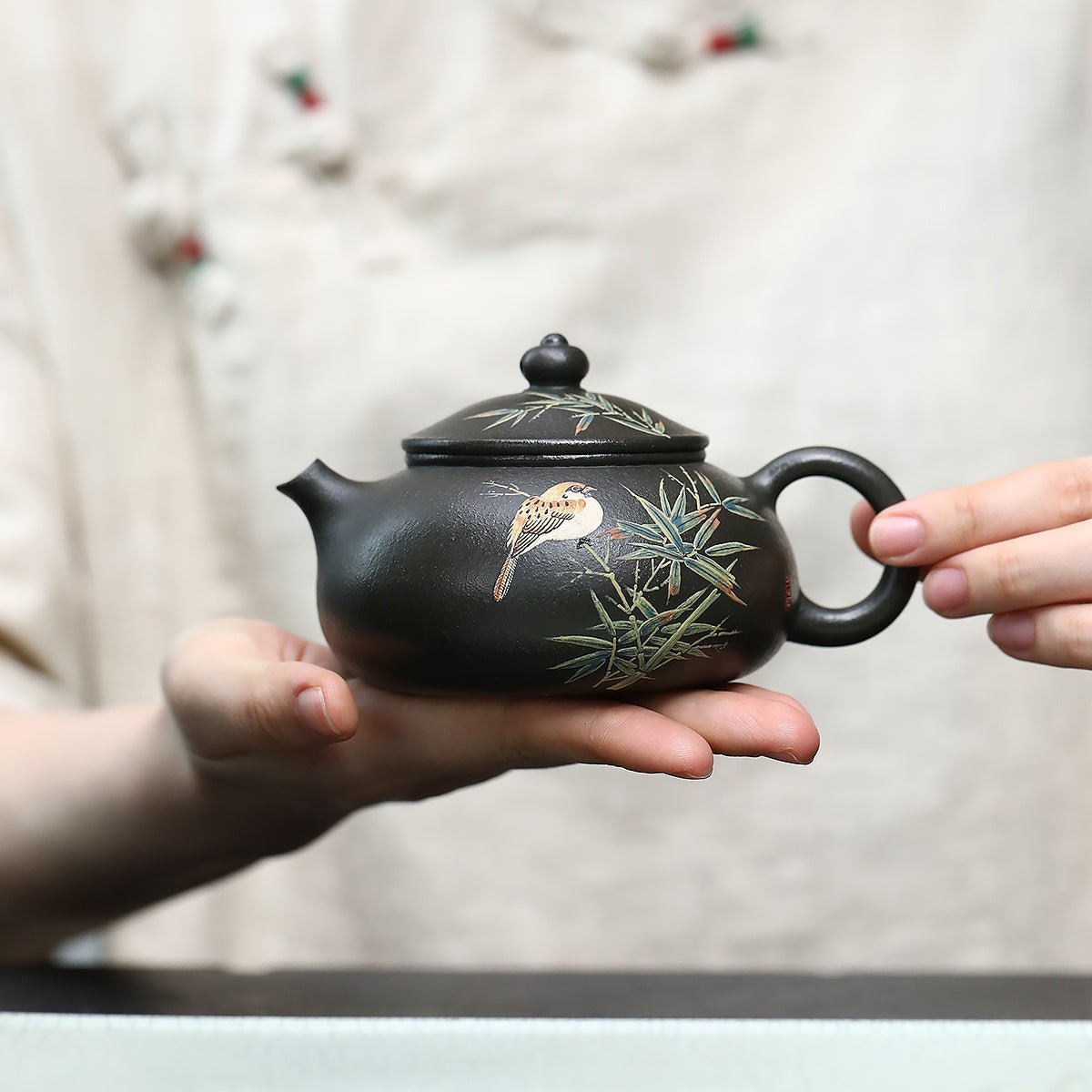 Han Jiang 230cc - Yixing Handmade Teapot - zycs_China
